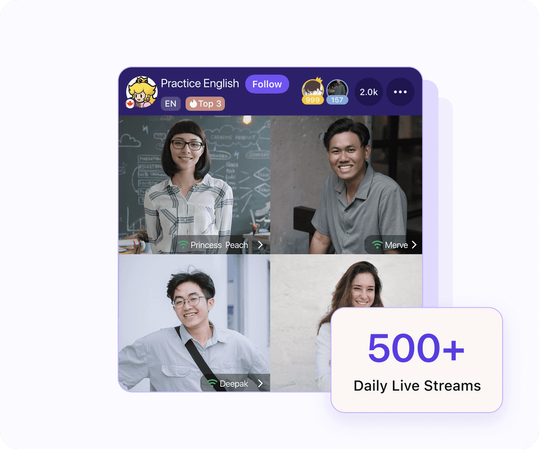 Live Streaming preview