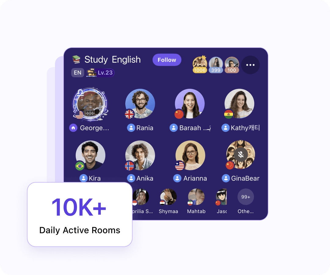 Voice Rooms preview